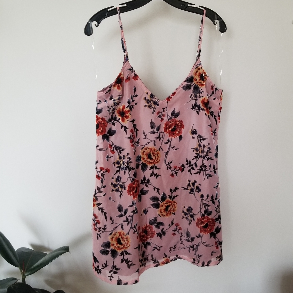 2 for $35*LA Hearts blush burnout velvet minidress